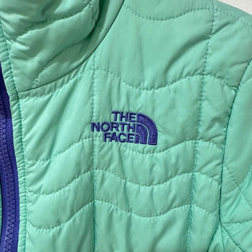 The North Face Women's C463 Bombay Mint Green Light Puffer Full Zip Jacket Small - Picture 8 of 13